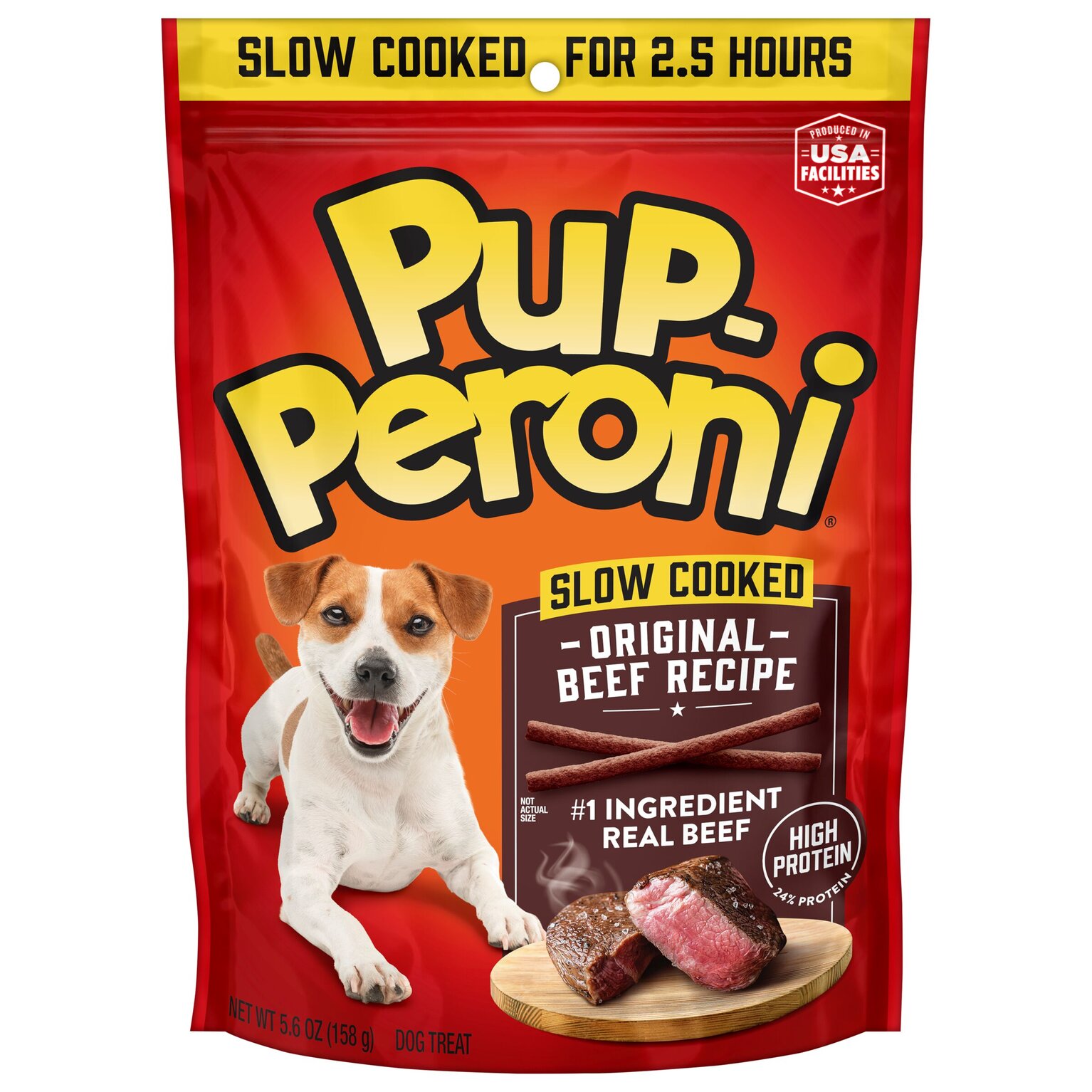 Lean Beef Flavor Soft Dog Treats | Pup-Peroni®